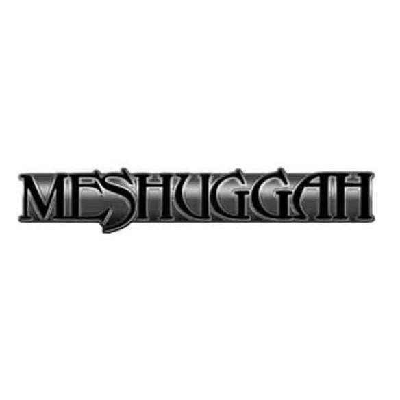 Meshuggah Logo Pewter Pin Badge Front