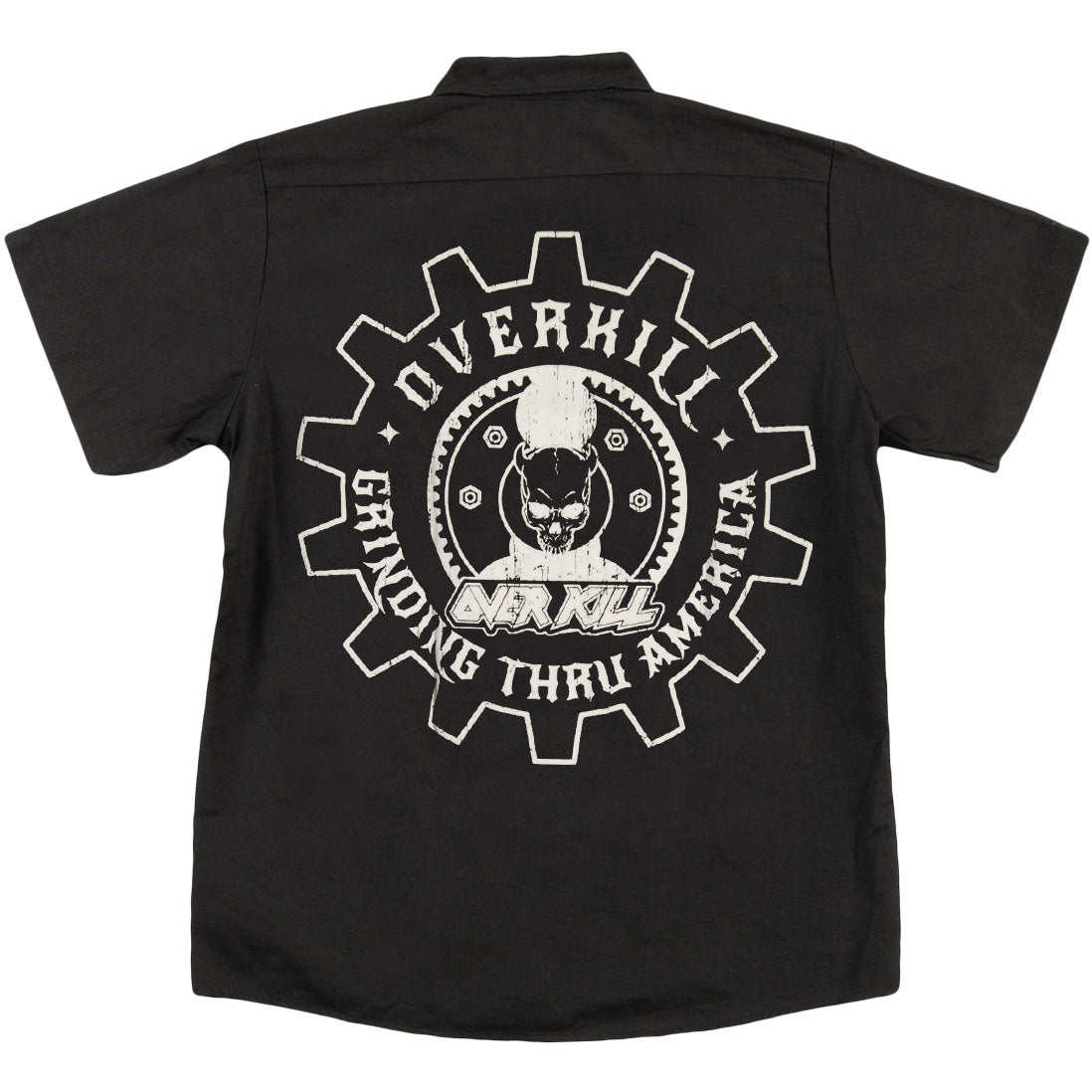 Overkill Gear Logo Work Shirt Back