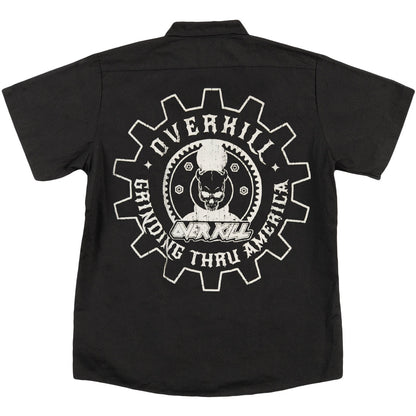 Overkill Gear Logo Work Shirt Back