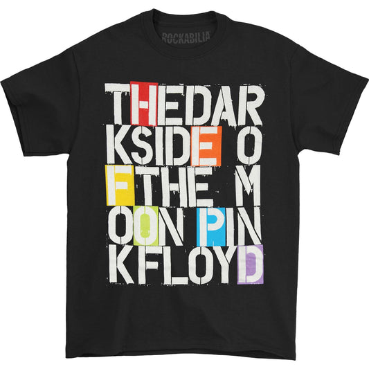 Pink Floyd Stencil Letters T-shirt Front