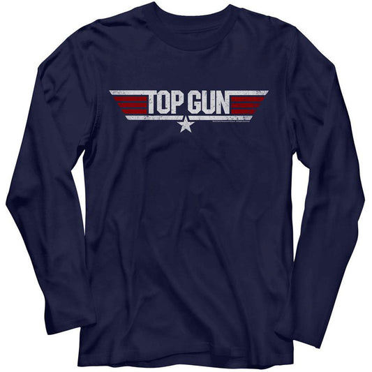 Top Gun Logo Long Sleeve Front