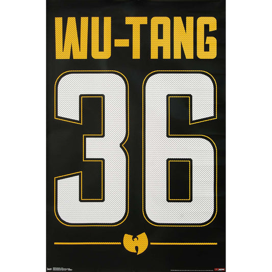 Wu Tang Clan Jersey Domestic Poster Front