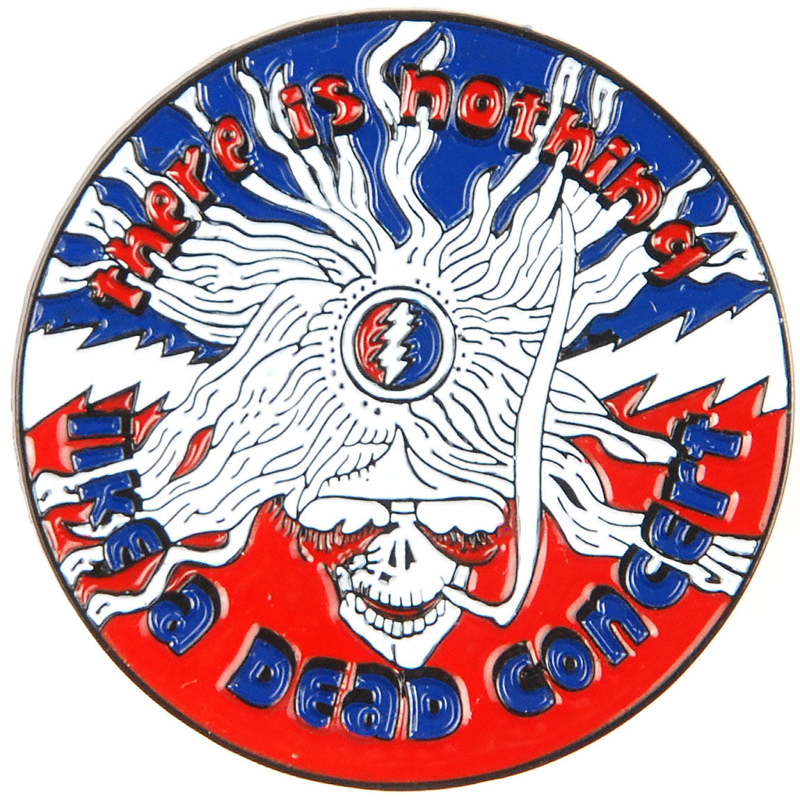 Grateful Dead Grateful Dead Concert Pewter Pin Badge