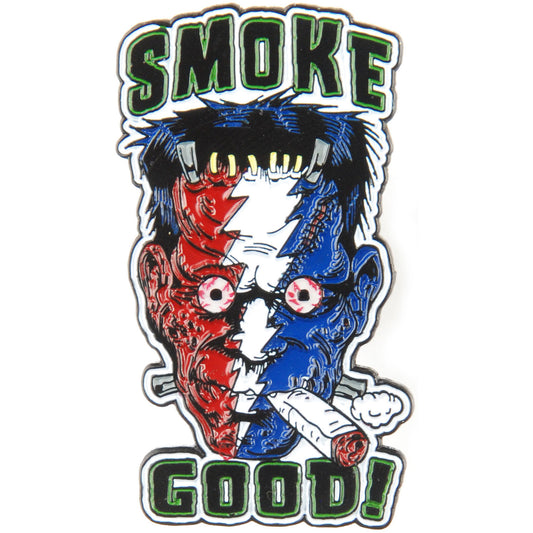 Grateful Dead Smoke Good Pewter Pin Badge