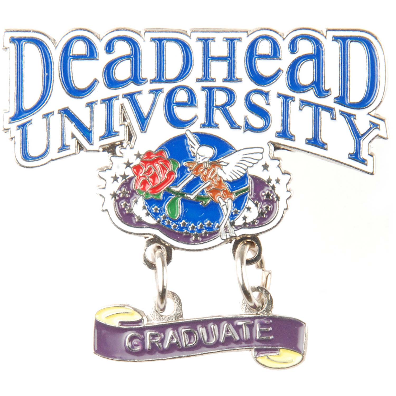 Grateful Dead University Graduate Pewter Pin Badge