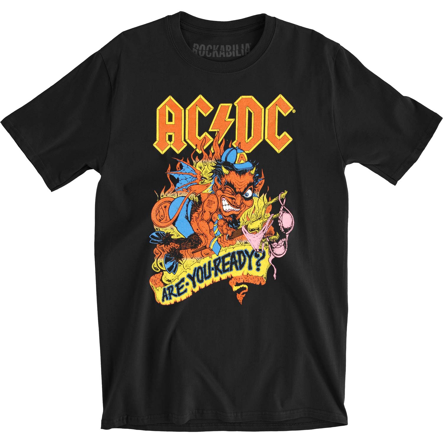 AC/DC Are You Ready Slim Fit T-shirt Front