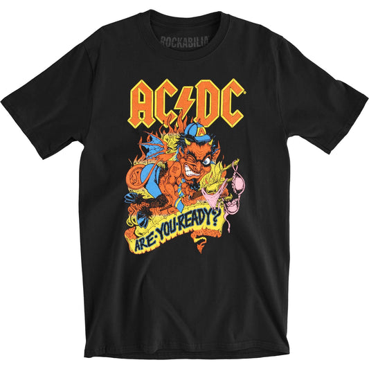 AC/DC Are You Ready Slim Fit T-shirt Front