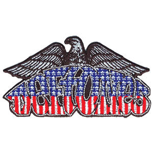 Deftones Embroidered Patch Front