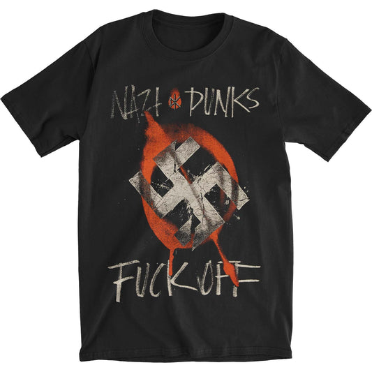 Dead Kennedys Nazi Punks Slim Fit T-shirt Front