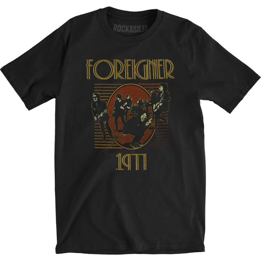 Foreigner Est. 1977 Slim Fit T-shirt Front