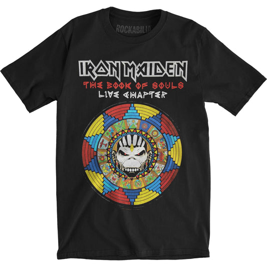 Iron Maiden Book Of Souls Live Chapter Slim Fit T-shirt Front