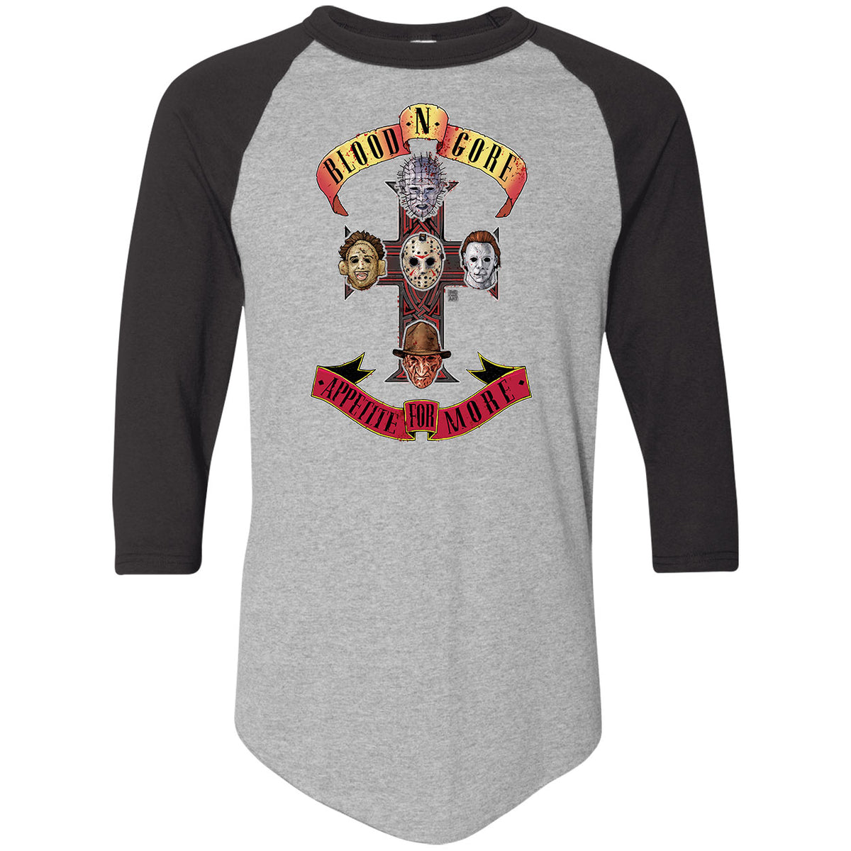 Big Chris Art Appetite for More Baseball Jersey Front