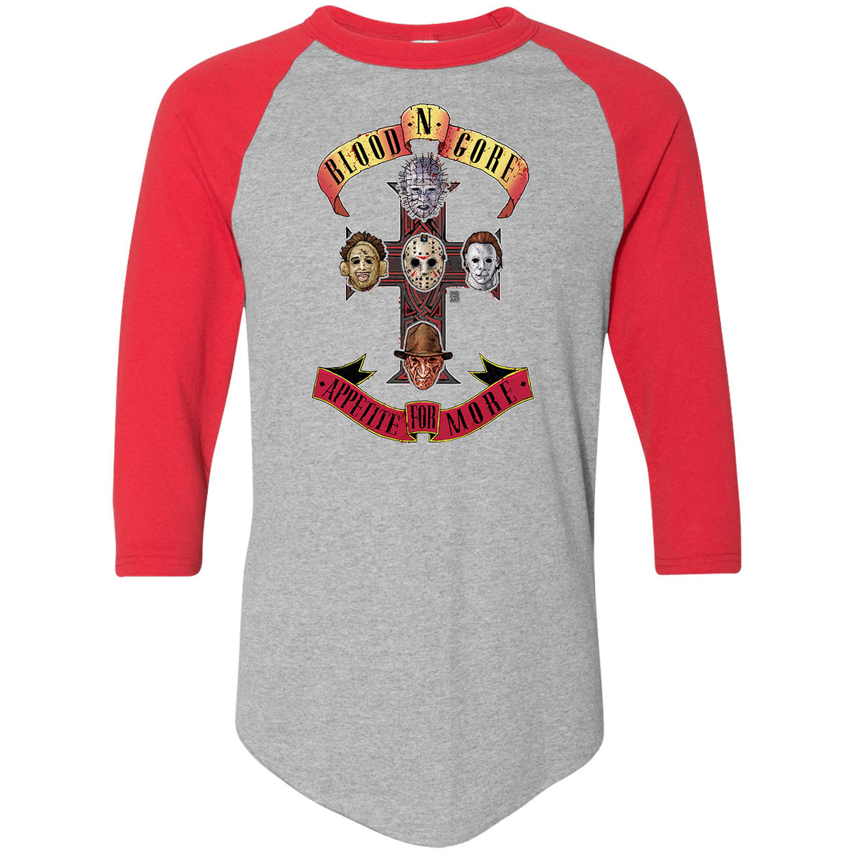 Big Chris Art Appetite for More Baseball Jersey Front
