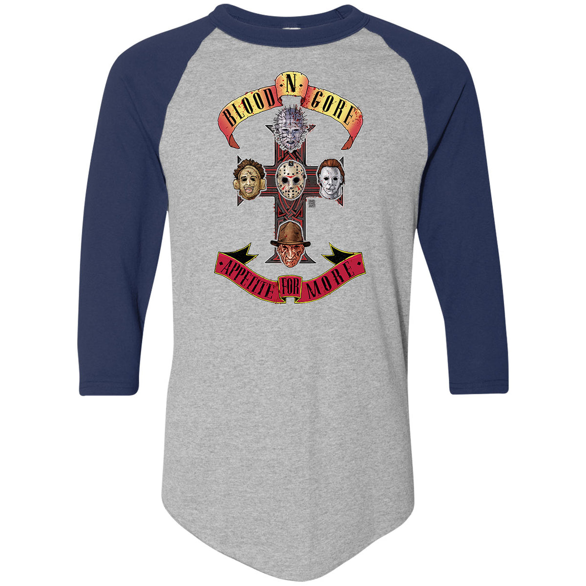 Big Chris Art Appetite for More Baseball Jersey Front