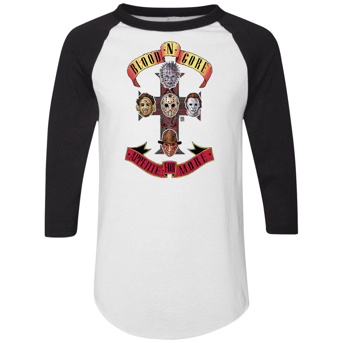 Big Chris Art Appetite for More Baseball Jersey Front