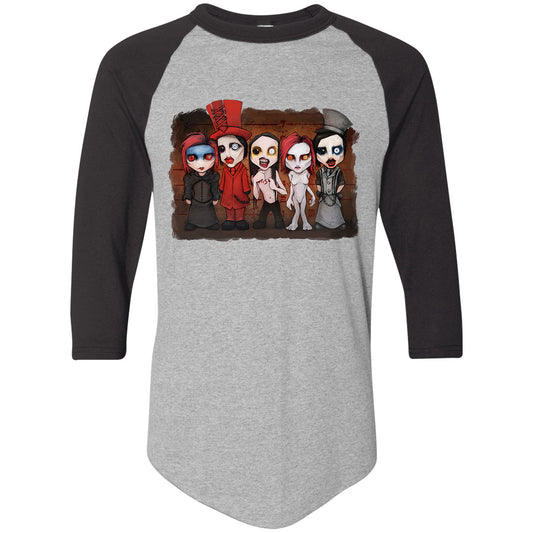 Big Chris Art Beautiful People Baseball Jersey Front