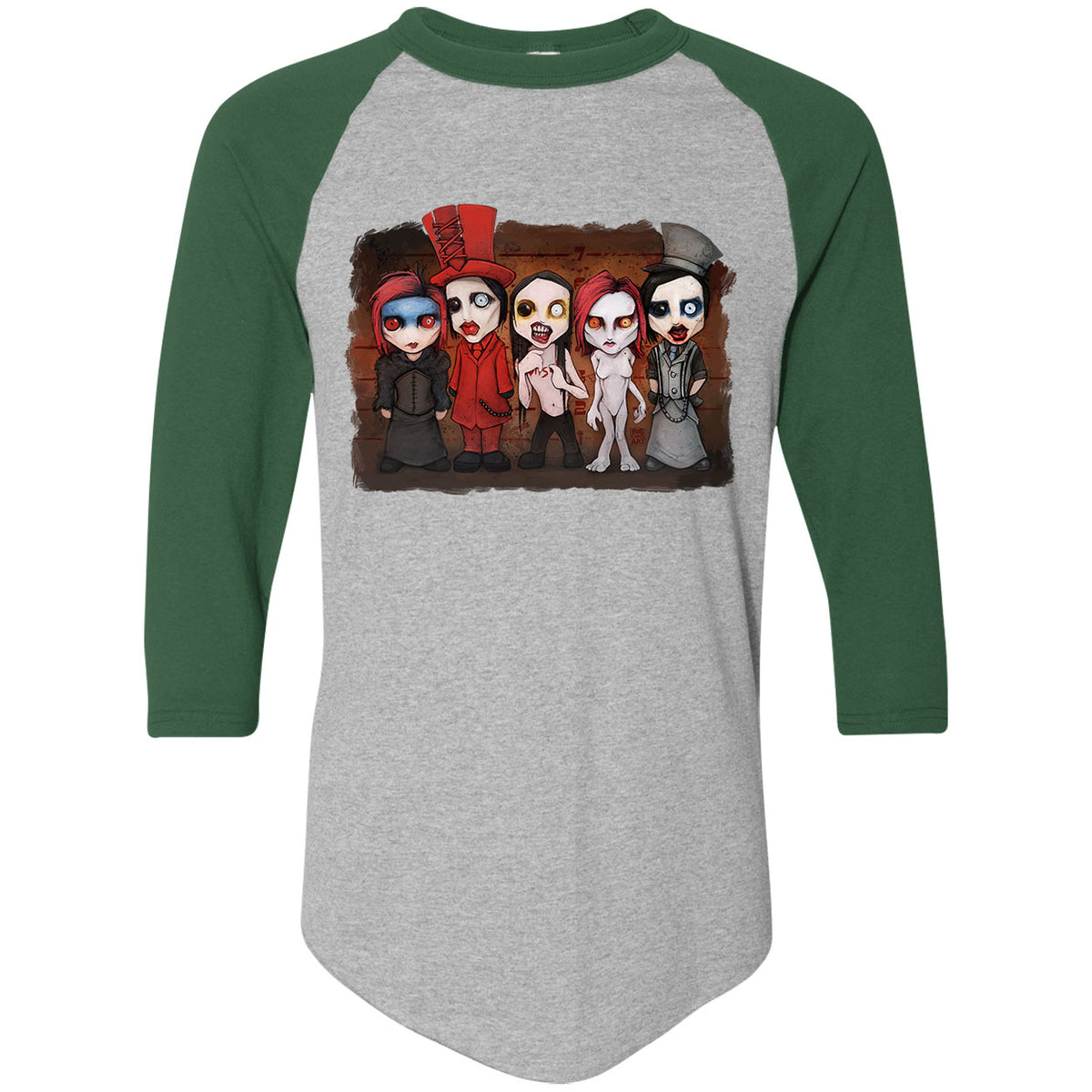 Big Chris Art Beautiful People Baseball Jersey Front