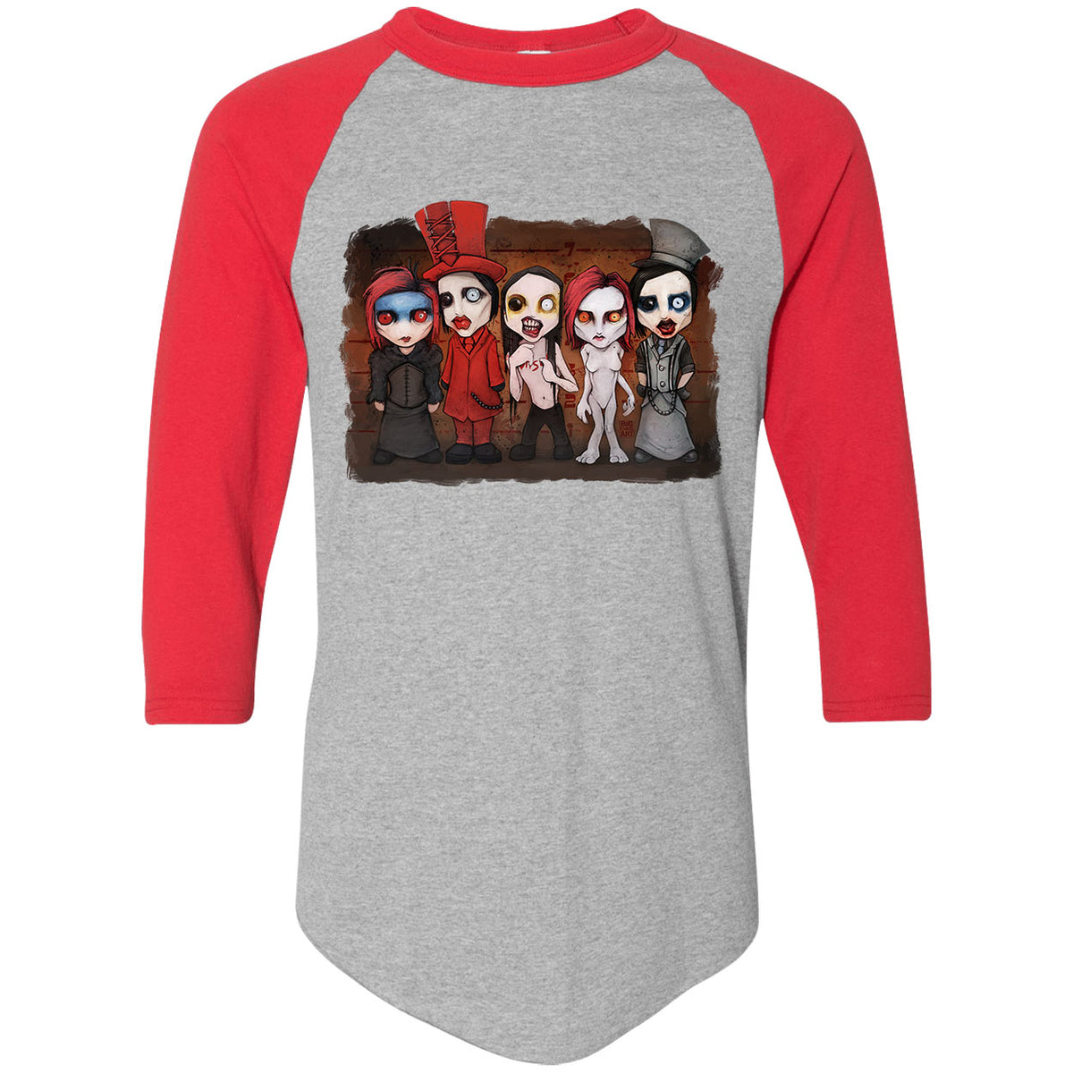 Big Chris Art Beautiful People Baseball Jersey Front