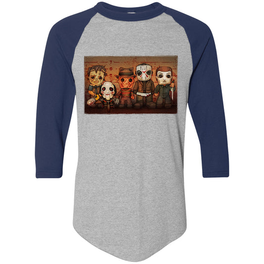 Big Chris Art Killer Line Up Baseball Jersey Front