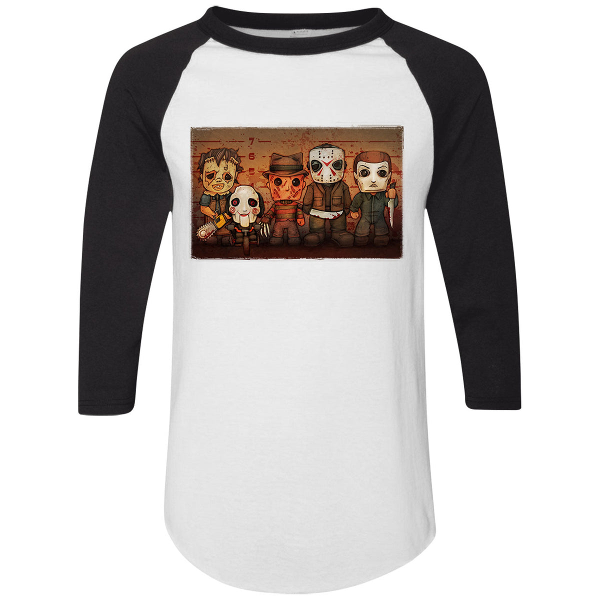 Big Chris Art Killer Line Up Baseball Jersey Front