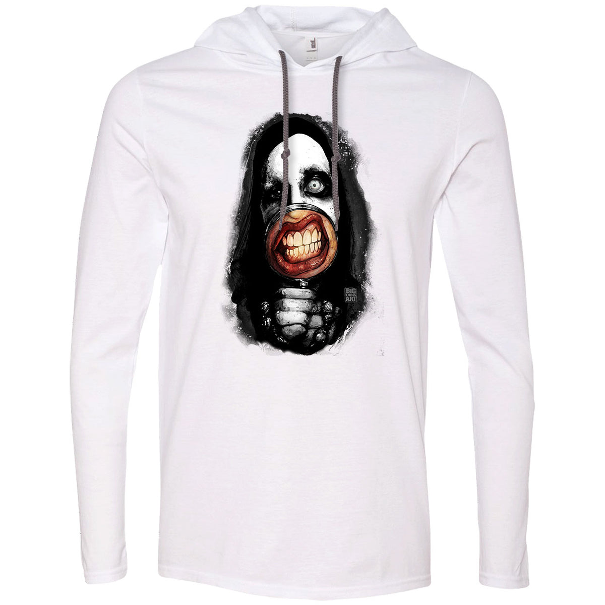 Big Chris Art Manson Hooded Long Sleeve Front