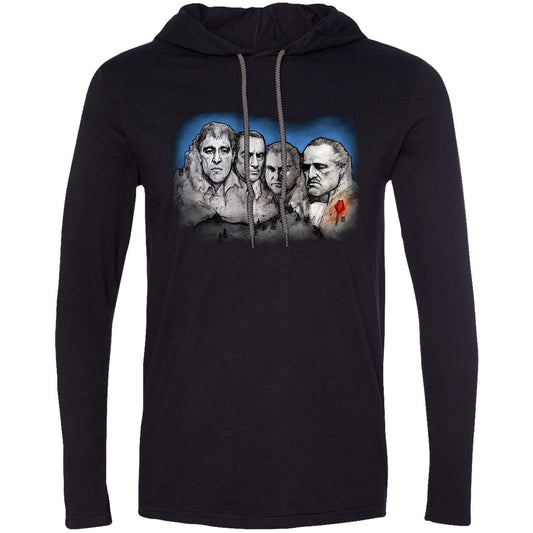 Big Chris Art Mt MobMore Hooded Long Sleeve Front