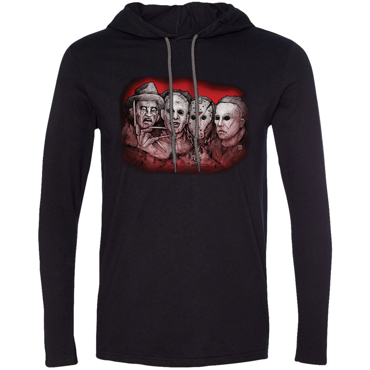 Big Chris Art MT SlashMore Hooded Long Sleeve Front