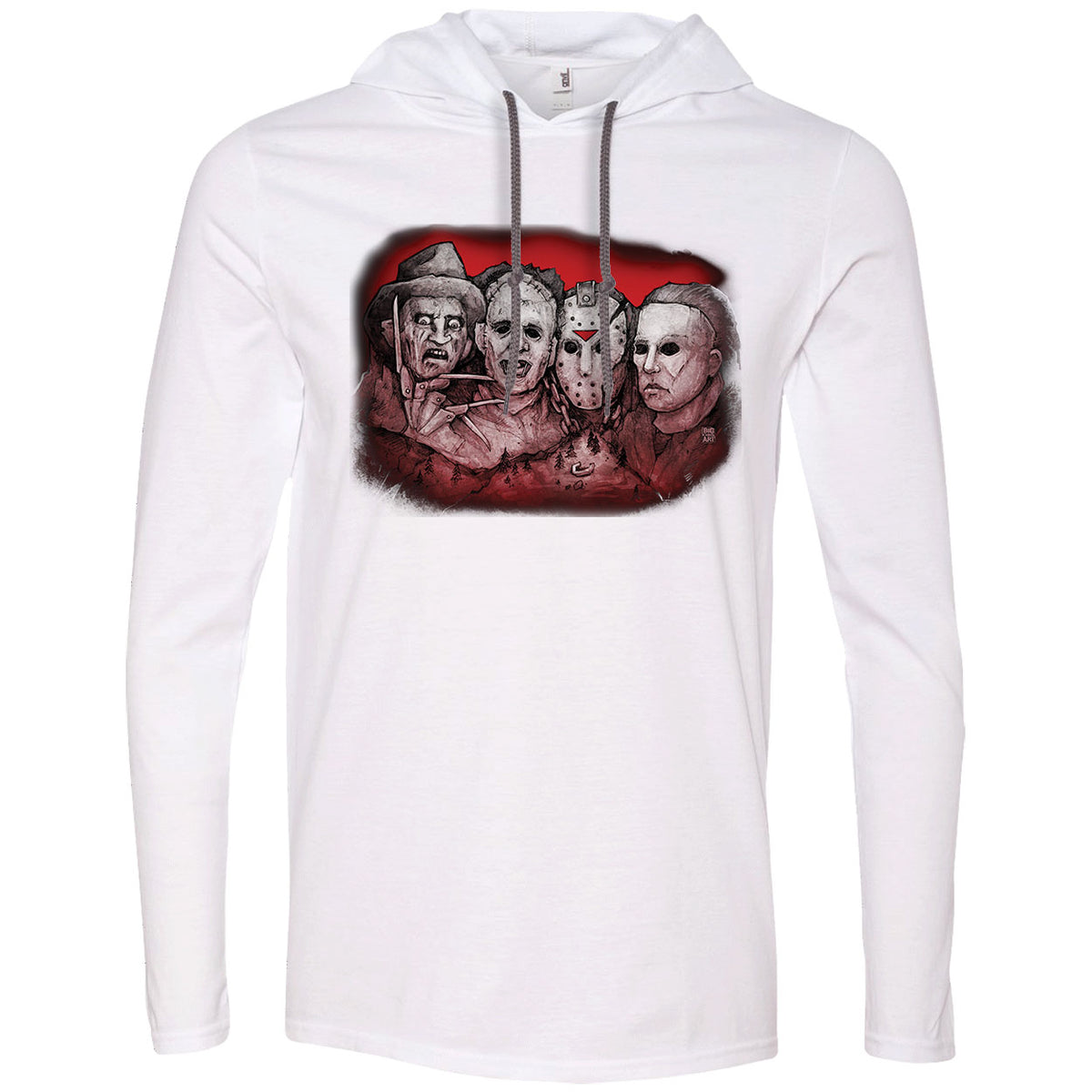 Big Chris Art MT SlashMore Hooded Long Sleeve Front