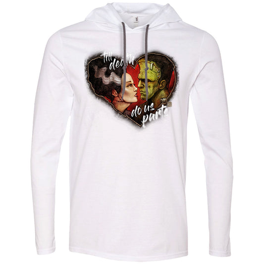 Big Chris Art Frank and Bride Hooded Long Sleeve Front