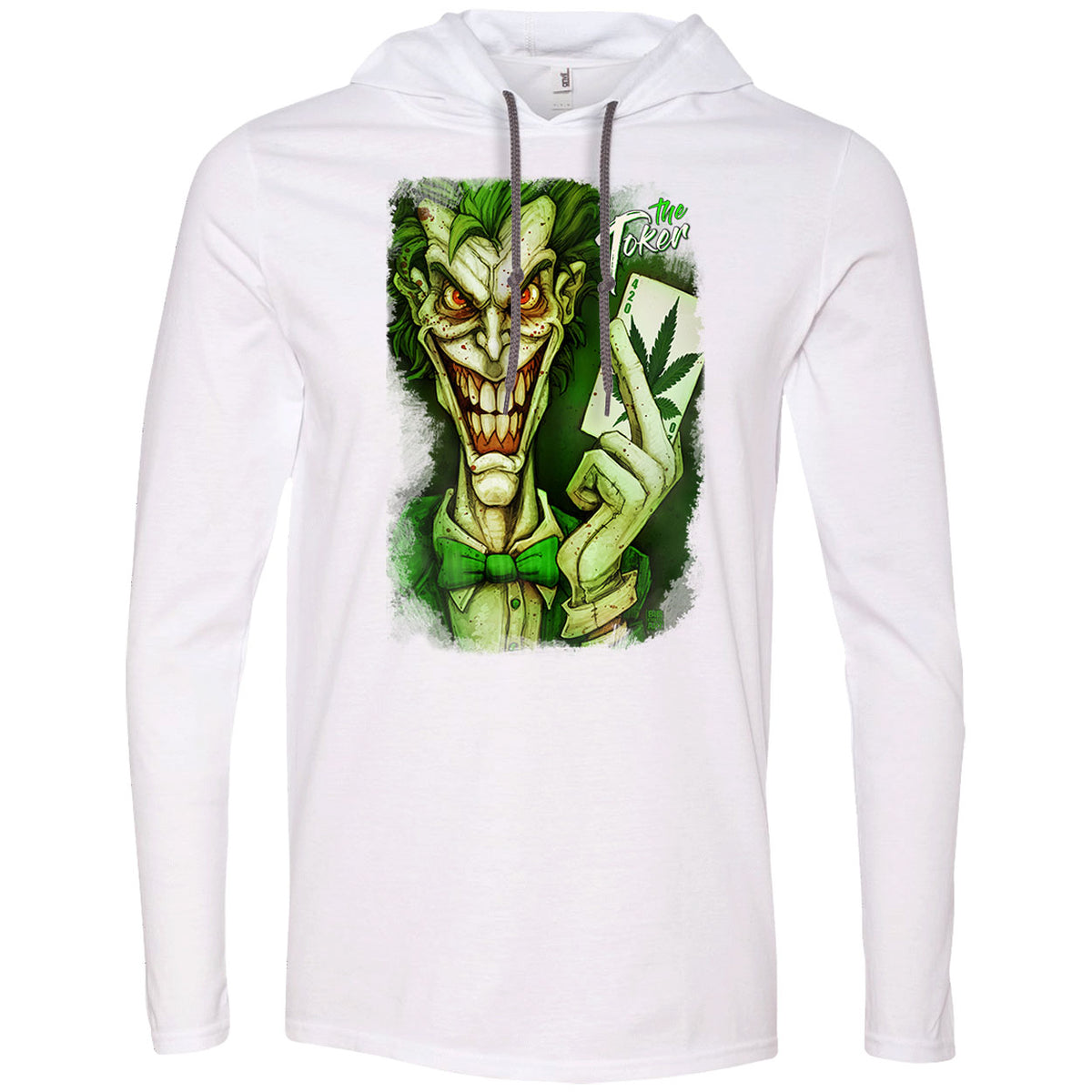 Big Chris Art Toker Hooded Long Sleeve Front