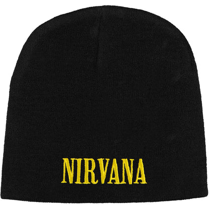 Nirvana Smiley Beanie Back