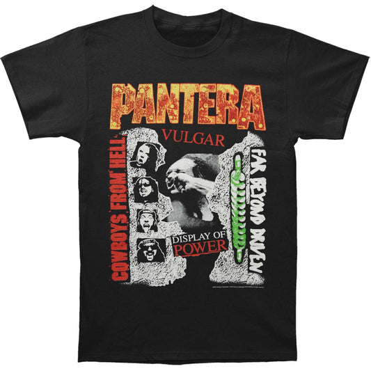 Pantera 3 Albums Slim Fit T-shirt Front