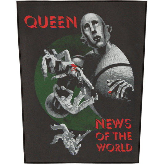 Queen News Of The World Back Patch Front