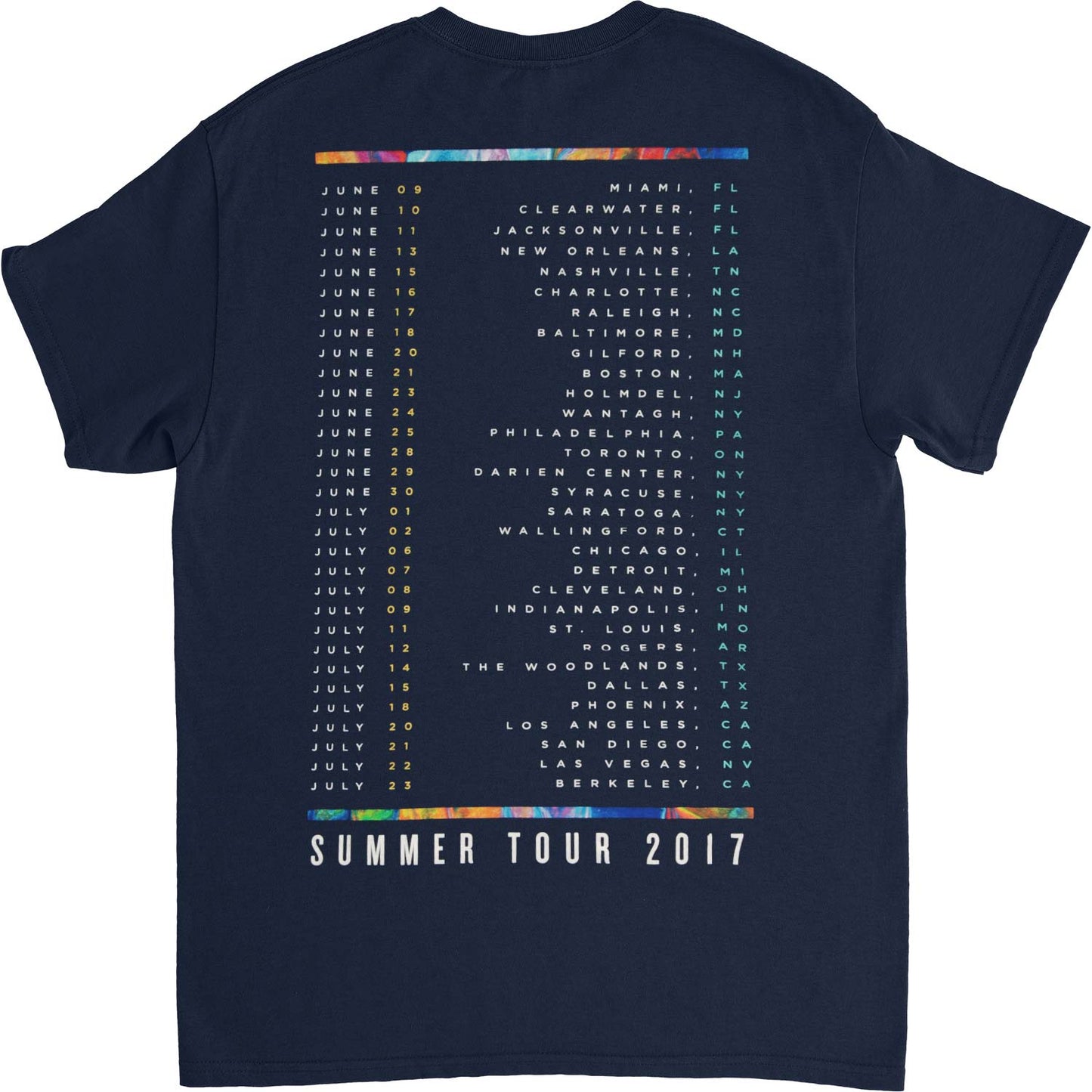2017 Summer Tour T-shirt