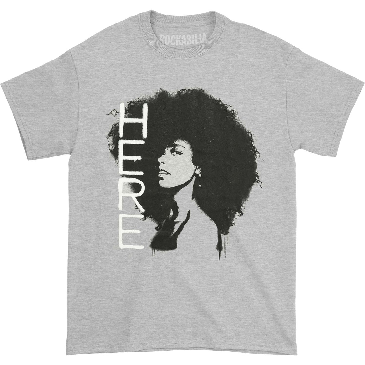 Alicia Keys Afro Tee T-shirt Front