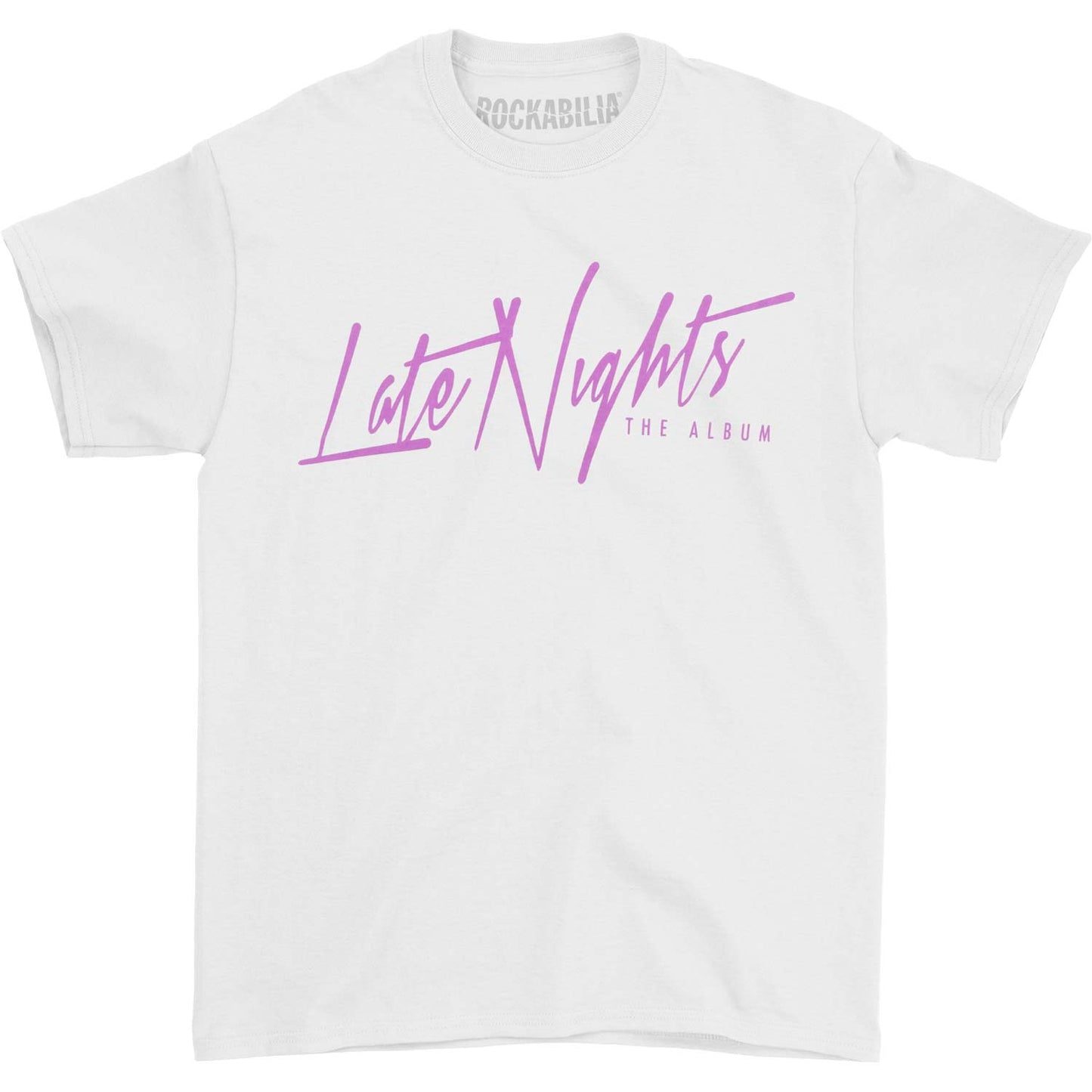 Late Nights (White) T-shirt