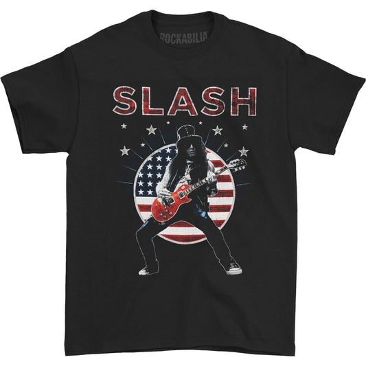 Slash USA Flag 2015 Tour T-shirt Front