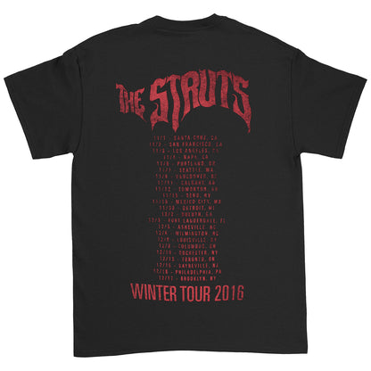 Struts UK Flag 2016 Tour T-shirt