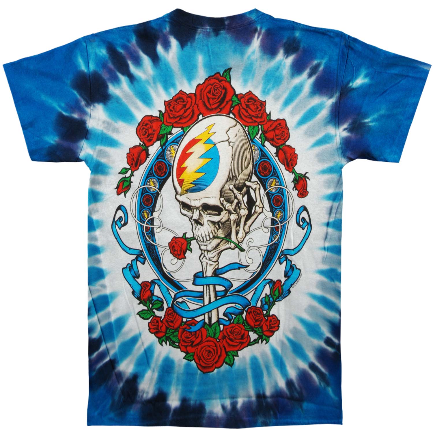 Grateful Dead Vintage Bertha Tie Dye T-shirt Back