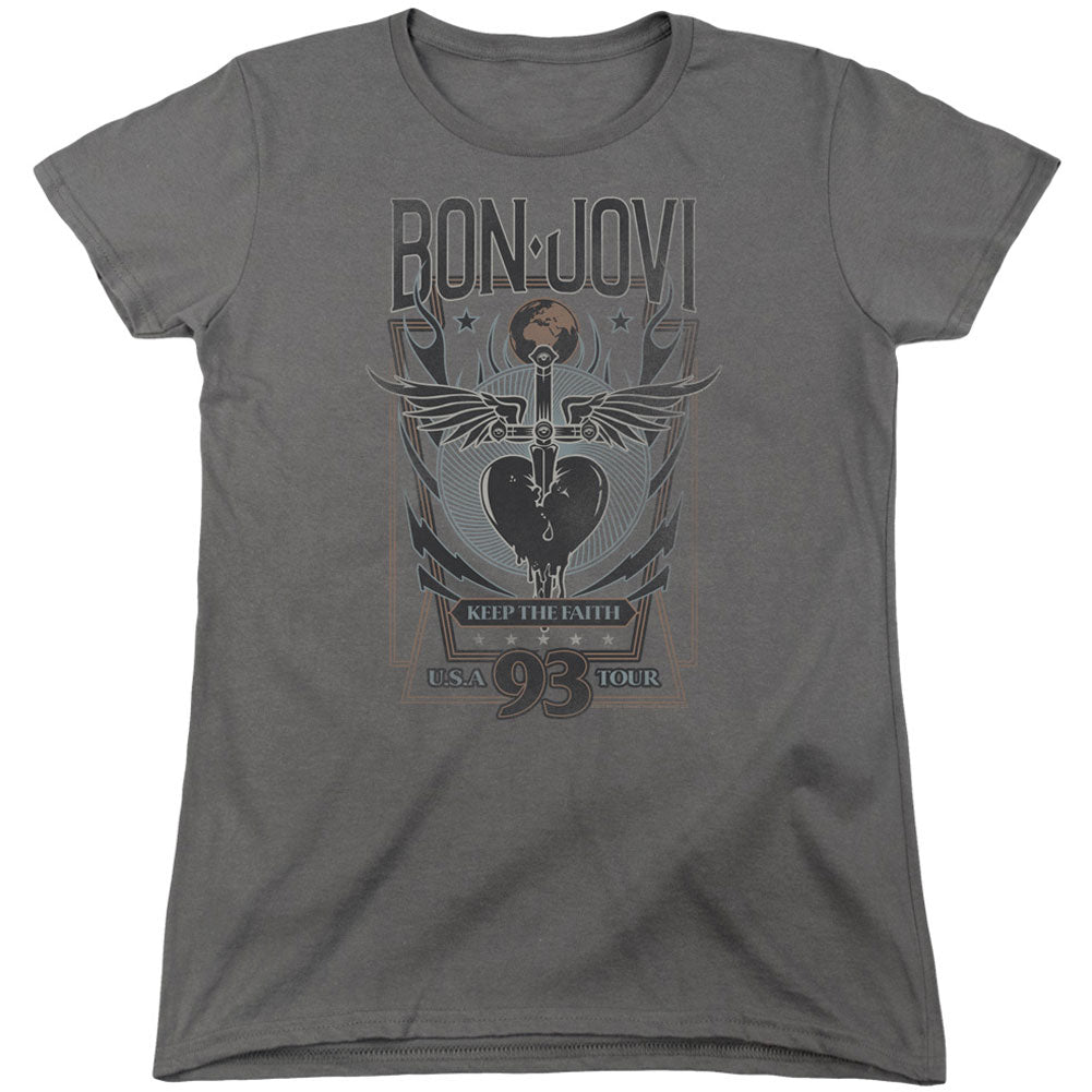 Bon Jovi Keep The Faith Junior Top Front