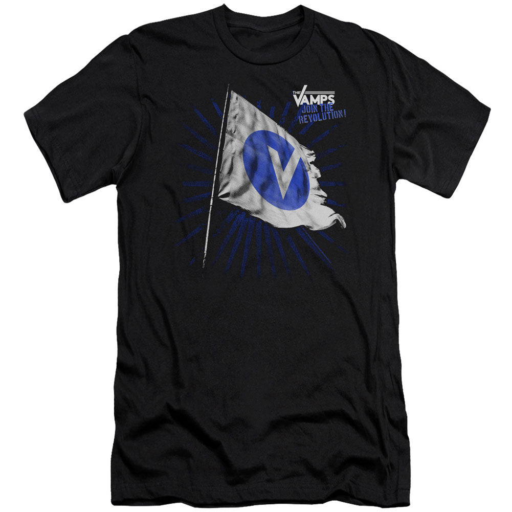 Vamps Flag Adult Slim Fit Slim Fit T-shirt Front