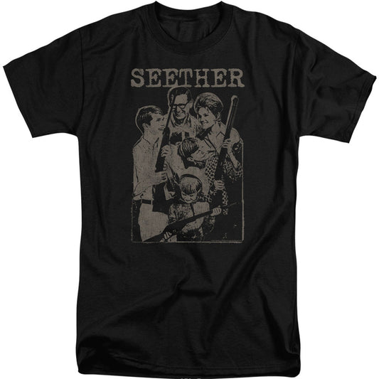 Seether Happy Family Adult Tall T-shirt Tall Front