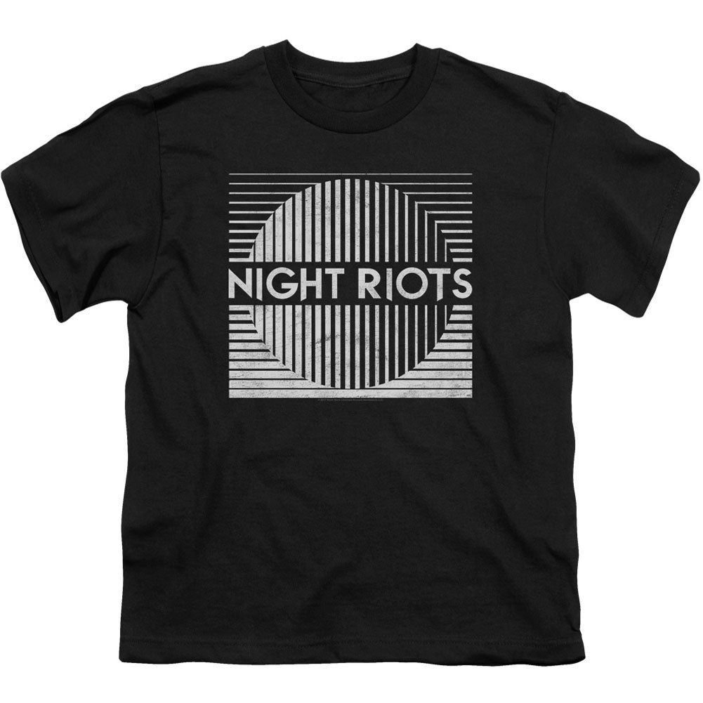 Night Riots Title Youth T-shirt Front