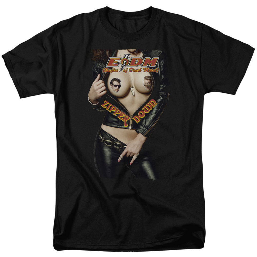 Eagles Of Death Metal Zipper Down Adult T-shirt Front
