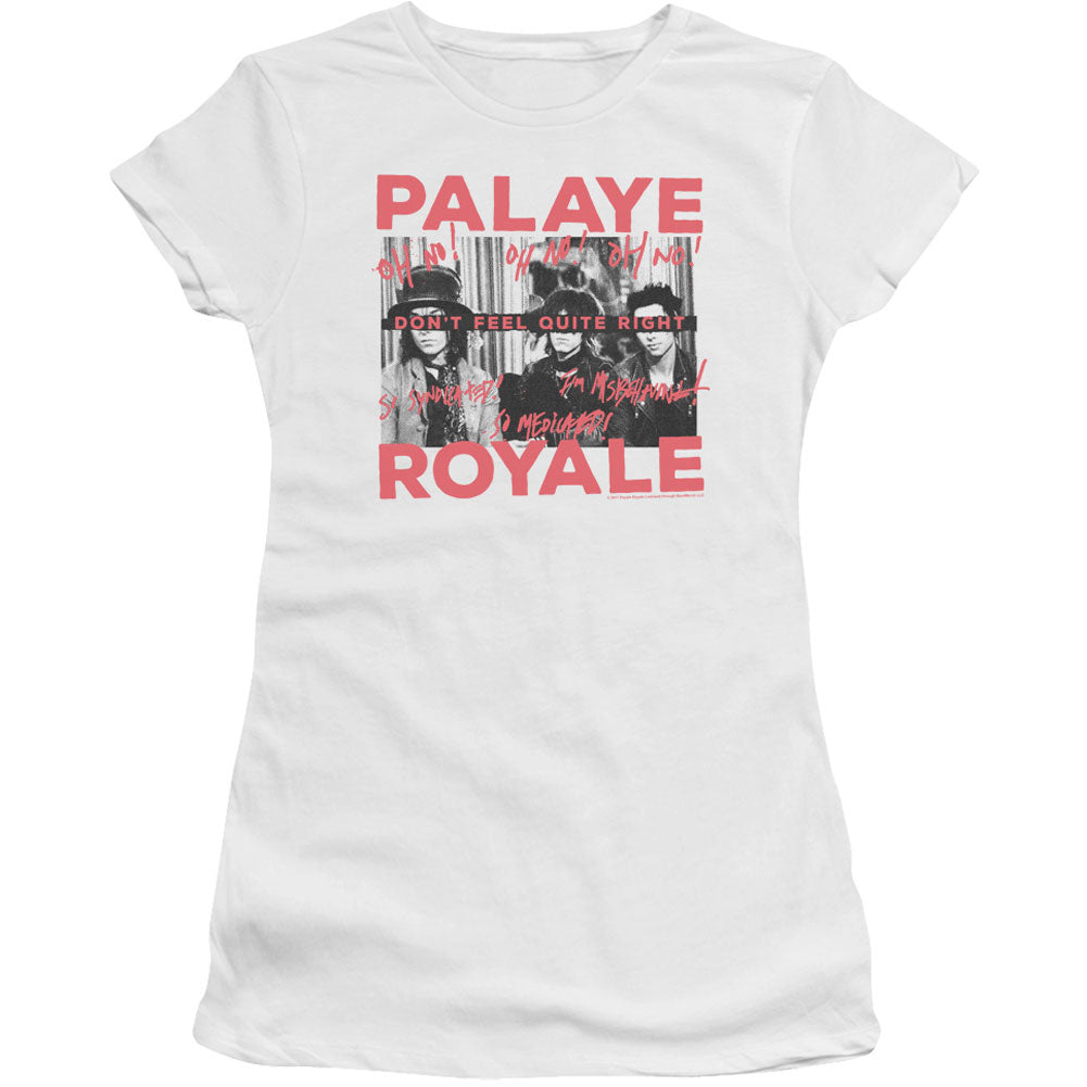Palaye Royale Oh No Cap Sleeve Junior Top Front