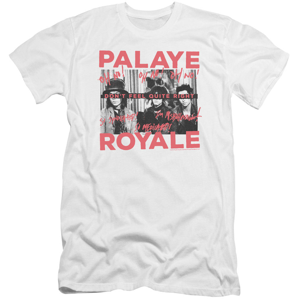 Palaye Royale Oh No Premium Canvas Brand Slim Fit T-shirt Front