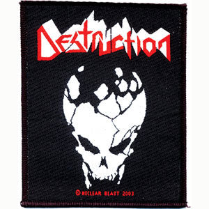 Destruction Woven Patch Front