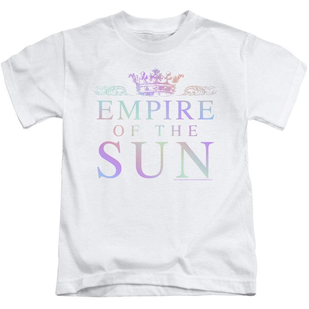 Empire Of The Sun Rainbow Logo Juvenile Childrens T-shirt Front
