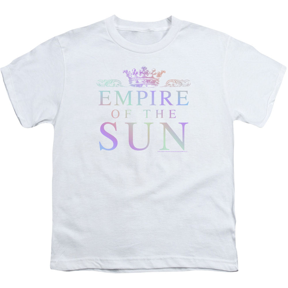Empire Of The Sun Rainbow Logo Youth T-shirt Front