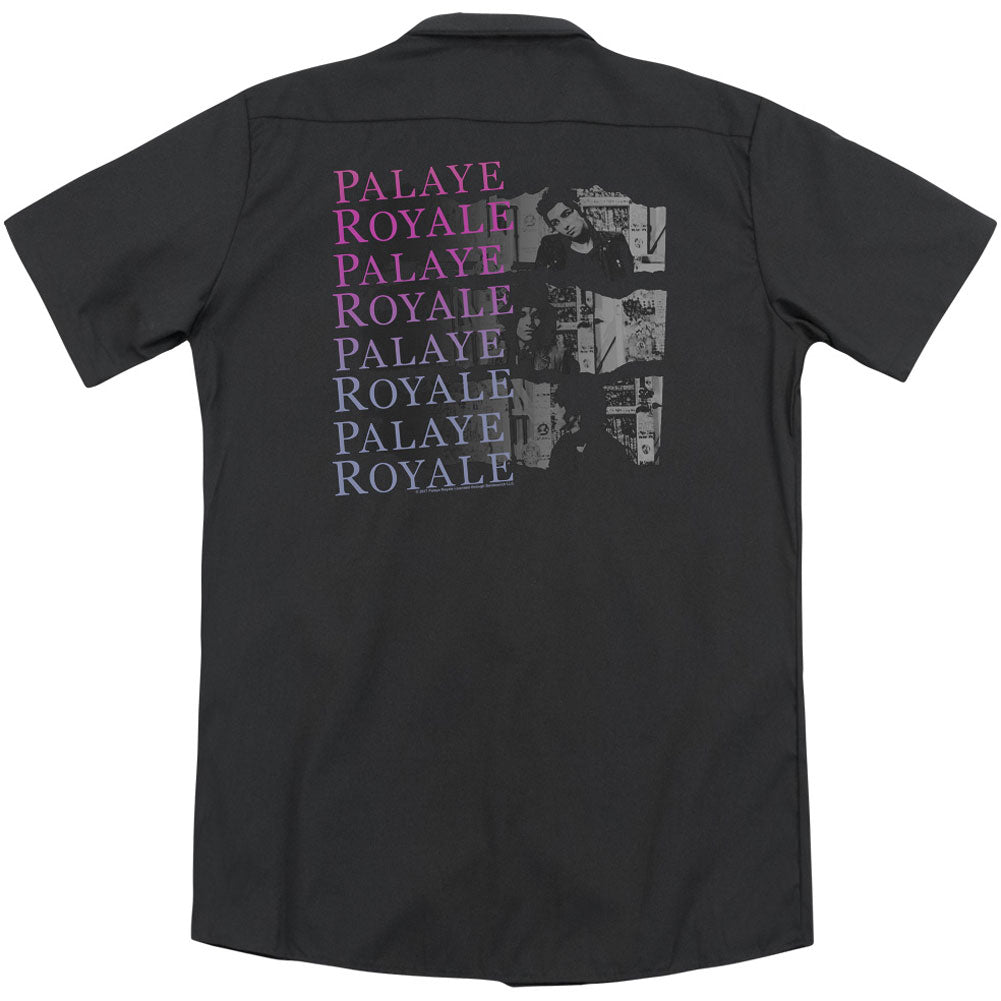 Palaye Royale Torn (Back Print) Work Shirt Back